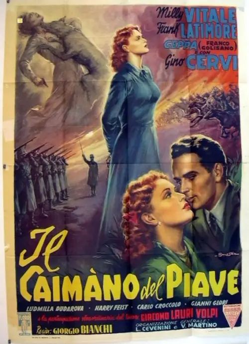 Movie poster "Il caimano del Piave"