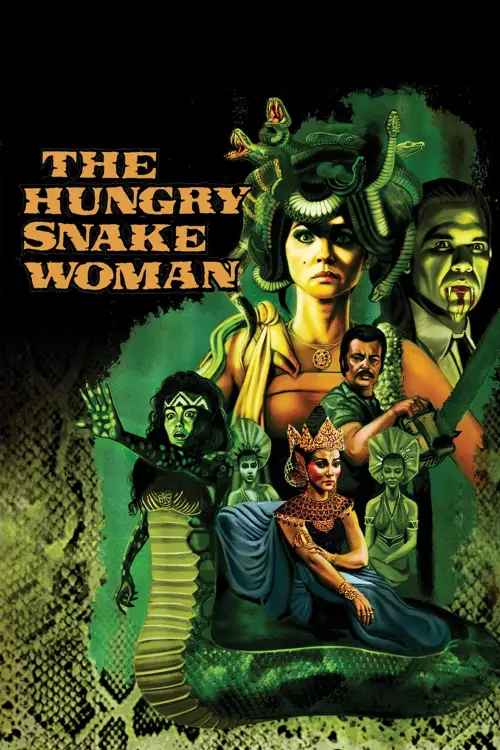 Movie poster "The Hungry Snake Woman"