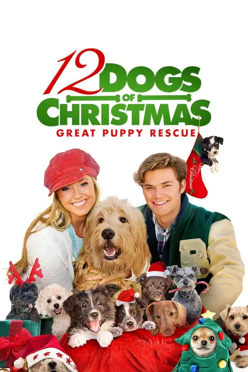 Movie poster "12 Dogs of Christmas: Great Puppy Rescue"