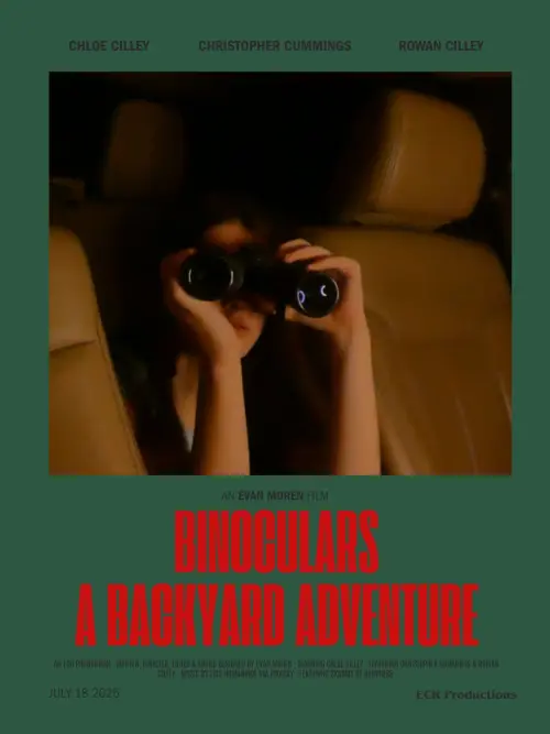 Movie poster "BINOCULARS: A Backyard Adventure"