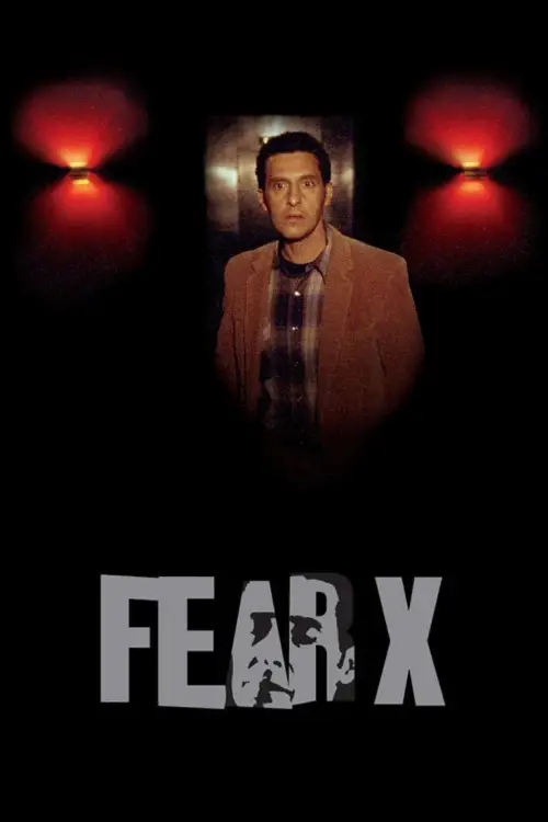 Movie poster "Fear X"
