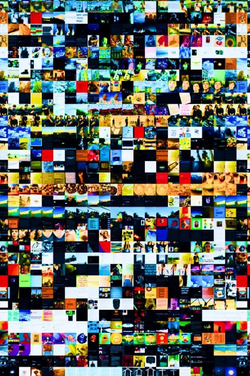 Movie poster "personal/digital memories"