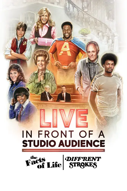 Movie poster "Live in Front of a Studio Audience: The Facts of Life and Diff