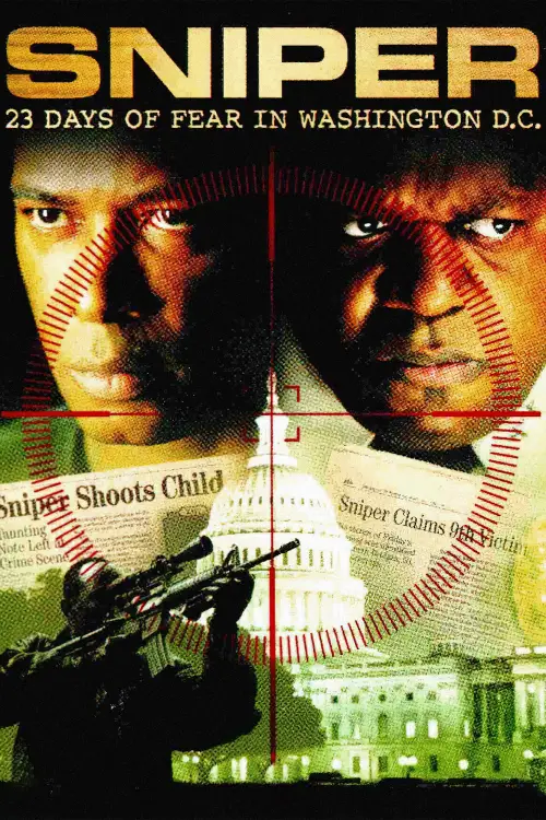 Movie poster "D.C. Sniper: 23 Days of Fear"