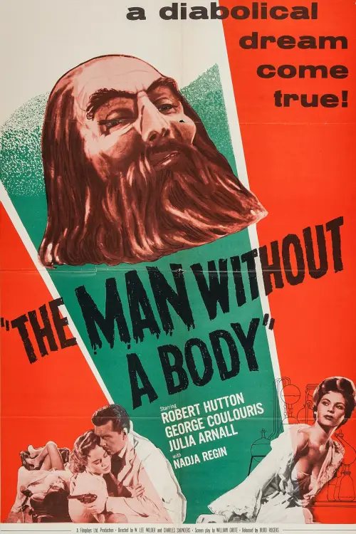 Movie poster "The Man Without a Body"