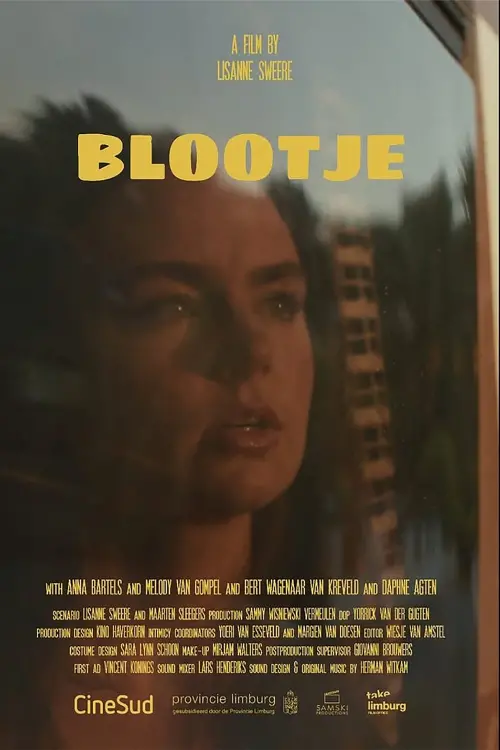 Movie poster "Blootje"
