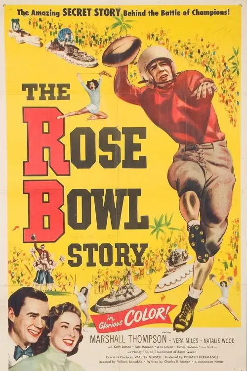 Movie poster "The Rose Bowl Story"