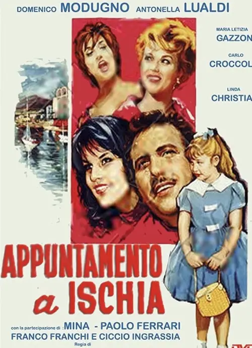 Movie poster "Appointment in Ischia"