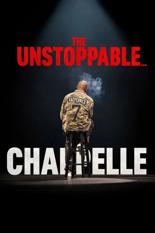 Movie poster "Dave Chappelle: The Unstoppable..."