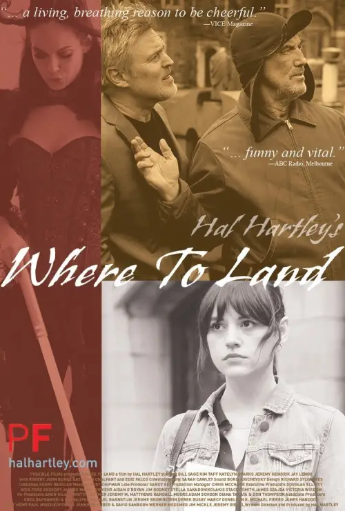 Movie poster "Where to Land"