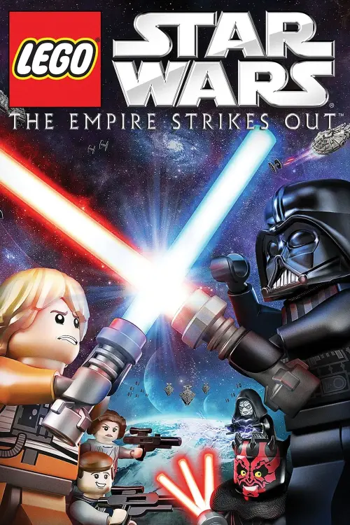 Movie poster "Lego Star Wars: The Empire Strikes Out"