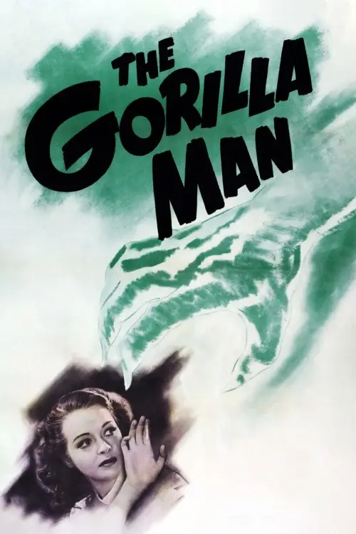 Movie poster "The Gorilla Man"