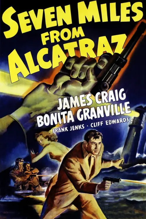 Movie poster "Seven Miles from Alcatraz"