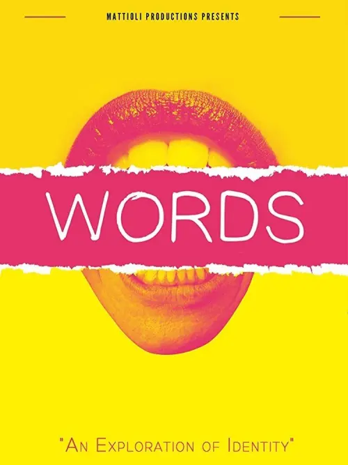 Movie poster "Words"