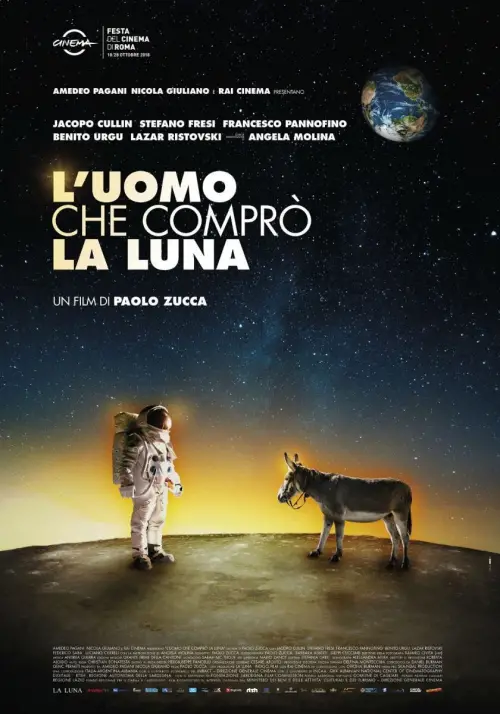 Movie poster "The Man Who Bought The Moon"