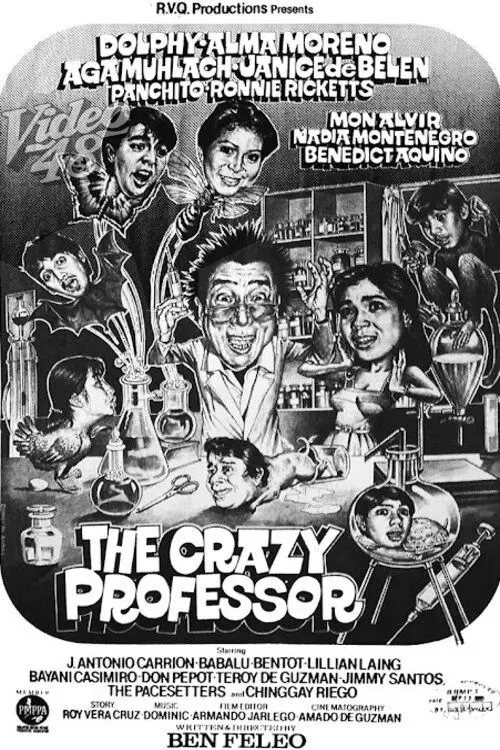 Movie poster "The Crazy Professor"
