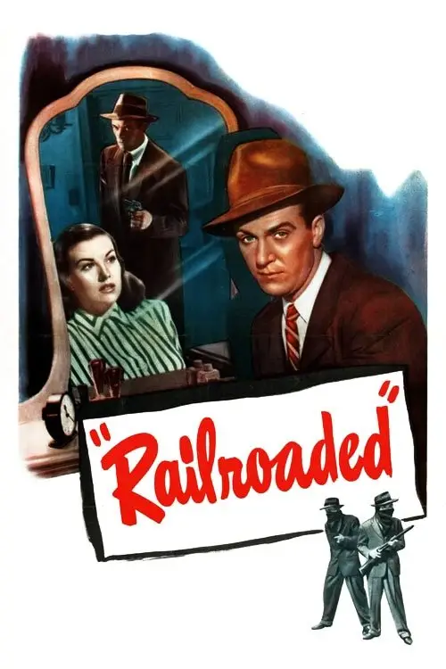 Movie poster "Railroaded!"
