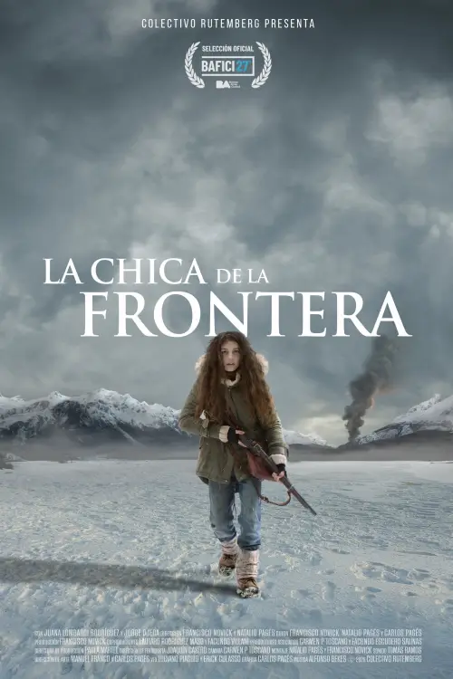 Movie poster "The Girl at the Frontier"