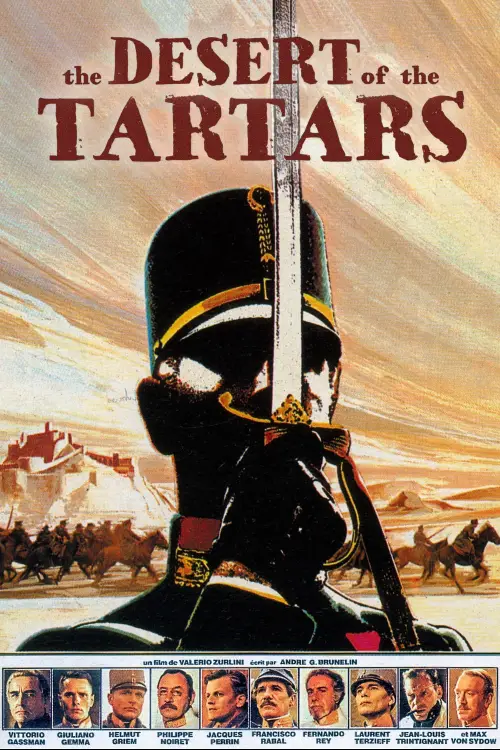 Movie poster "The Desert of the Tartars"