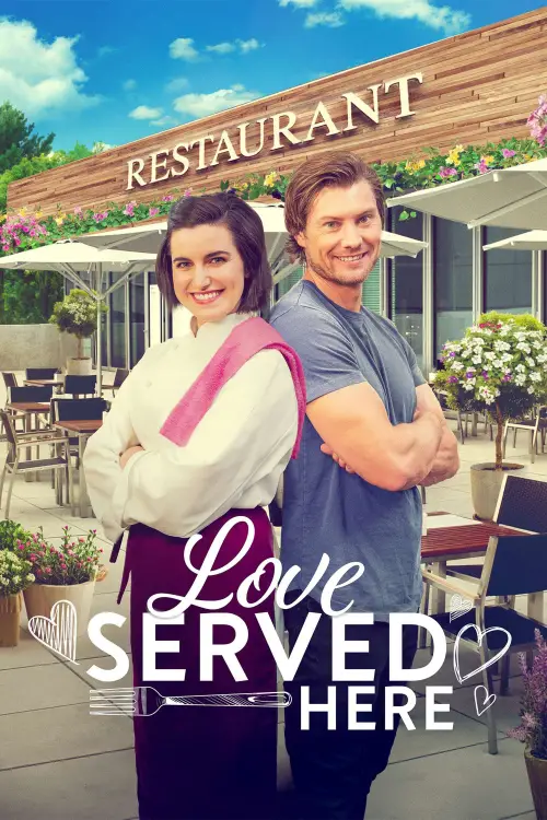 Movie poster "Love Served Here"