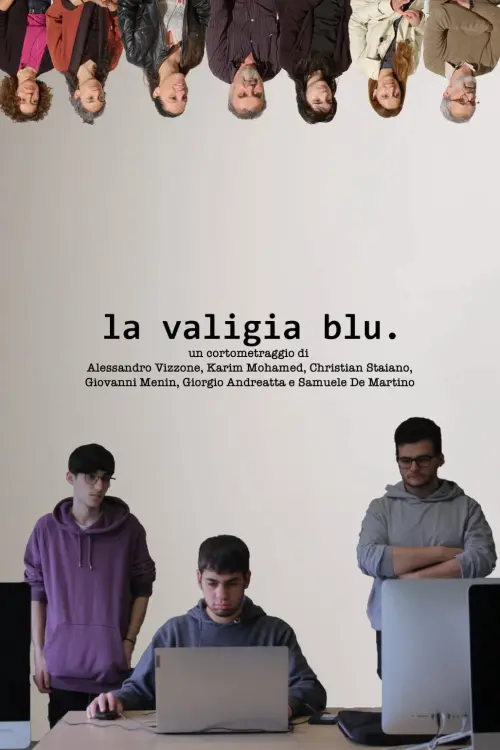 Movie poster "la valigia blu."