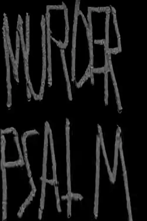 Movie poster "Murder Psalm"