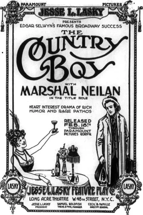 Movie poster "The Country Boy"