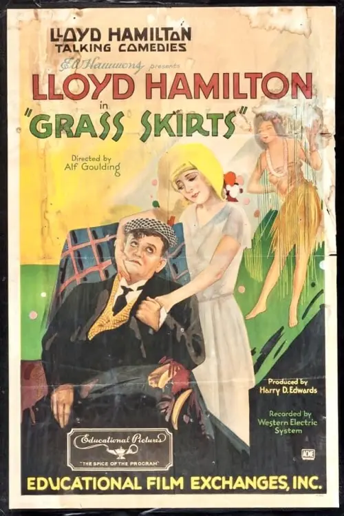 Movie poster "Grass Skirts"
