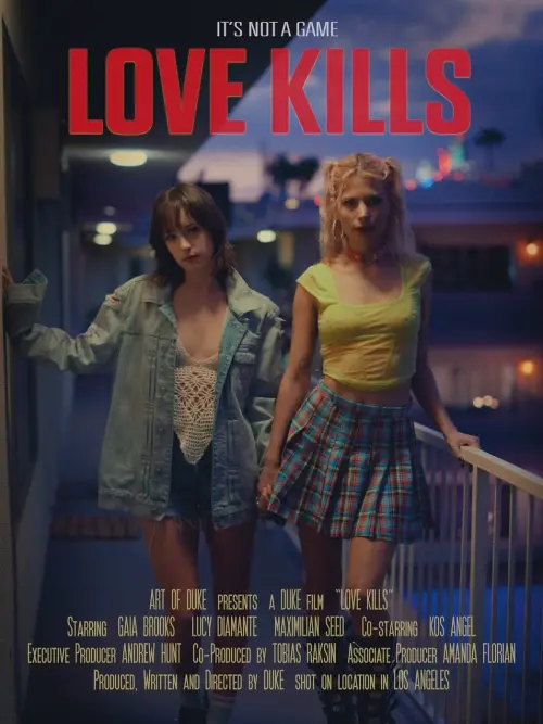Movie poster "Love Kills"