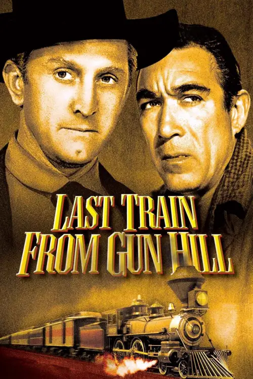 Movie poster "Last Train from Gun Hill"