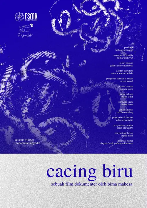 Movie poster "The Blue Worm"