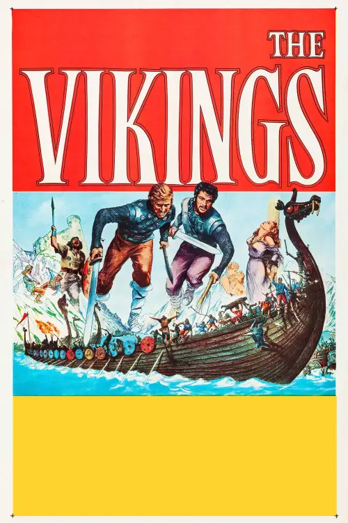 Movie poster "The Vikings"