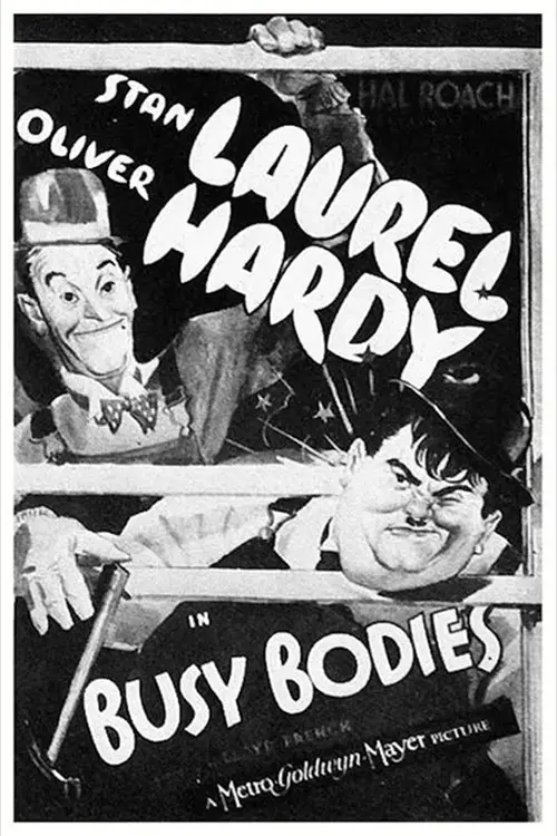 Movie poster "Busy Bodies"