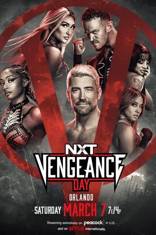 Movie poster "NXT Vengeance Day 2026"