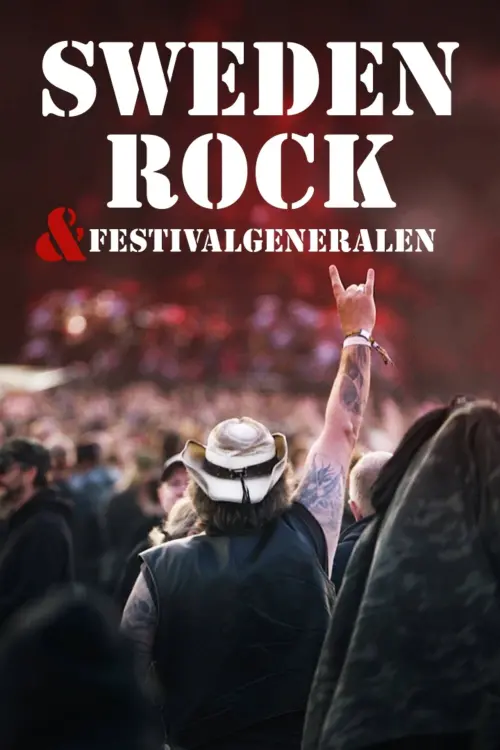 Movie poster "Sweden Rock och festivalgeneralen"