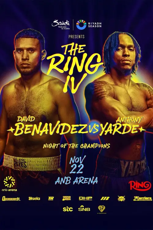 Movie poster "David Benavidez vs. Anthony Yarde"