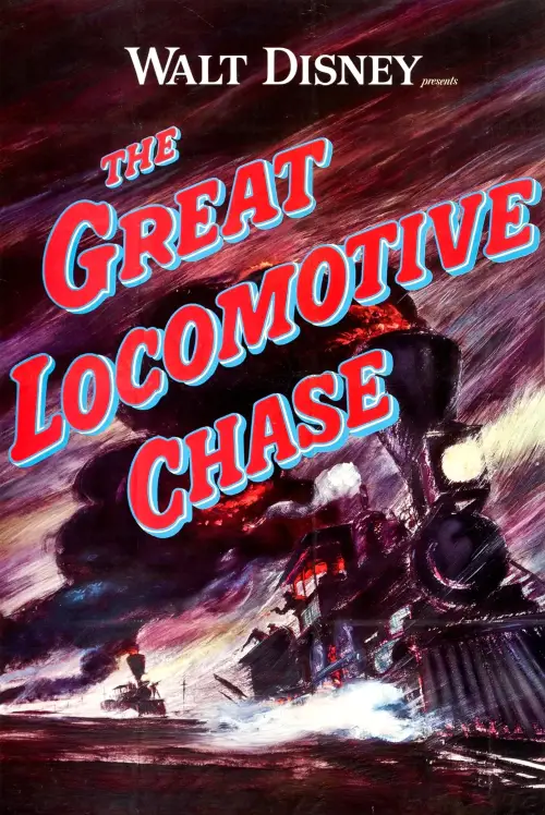 Movie poster "The Great Locomotive Chase"