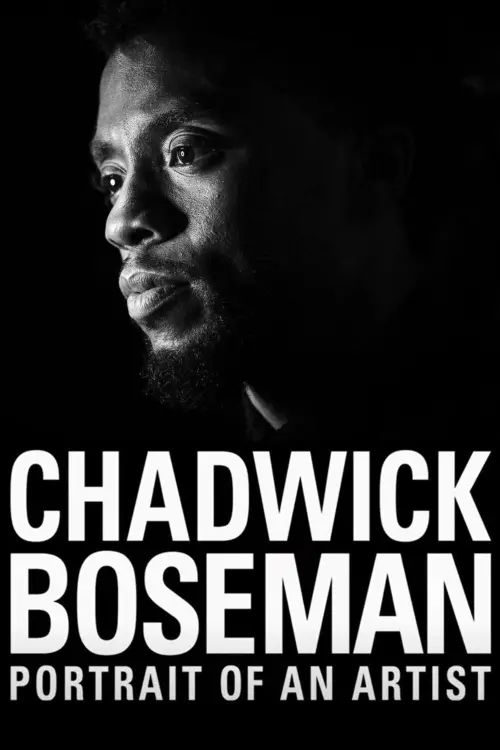 Movie poster "Chadwick Boseman: Portrait of an Artist"