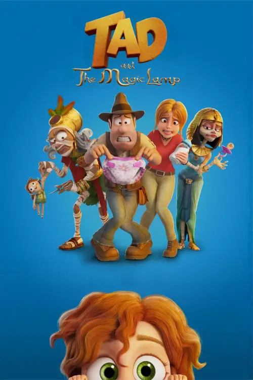 Movie poster "Tad and The Magic Lamp"