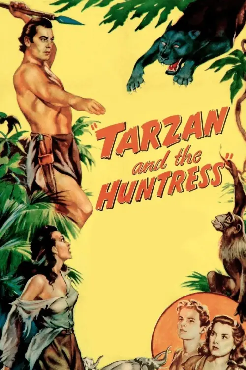 Movie poster "Tarzan and the Huntress"