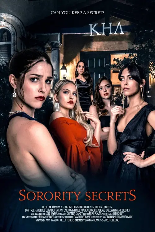 Movie poster "Sorority Secrets"