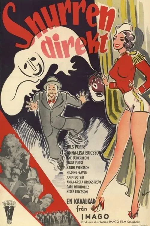 Movie poster "Snurren direkt"