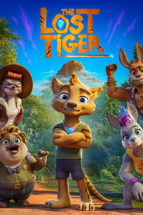Movie poster "The Lost Tiger"