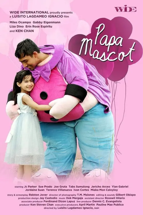 Movie poster "Papa Mascot"