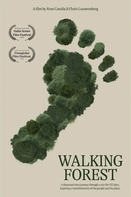 Movie poster "Walking forest"