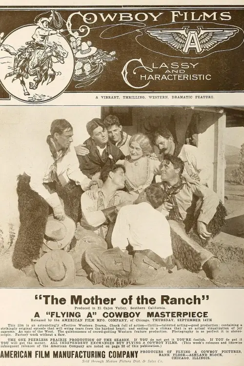 Movie poster "The Mother of the Ranch"