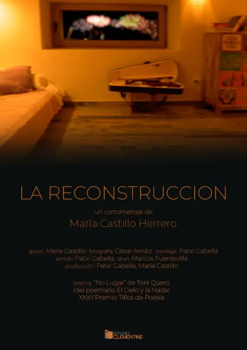 Movie poster "La reconstrucción"