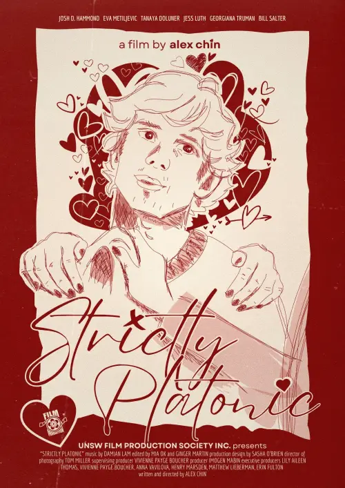 Movie poster "Strictly Platonic"