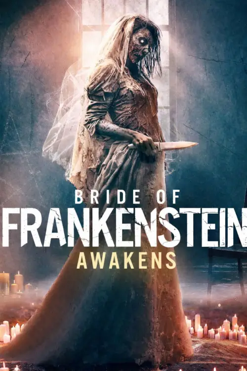 Movie poster "Bride of Frankenstein Awakens"