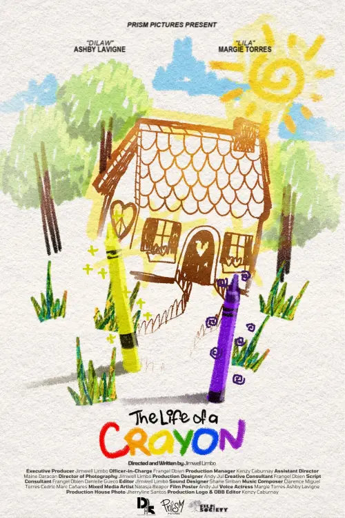 Movie poster "The Life of a Crayon"